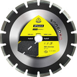 Klingspor DT 612 A diamond cutting blades, 400 x 3,6 x 25,4 mm 24 segments 40 x 3,6 x 10 mm, wide gullet