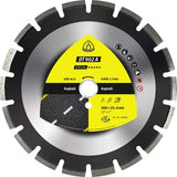 Klingspor DT 902 A diamond cutting blades, 350 x 3,2 x 25,4 mm 21 segments 40 x 3,2 x 12 mm, wide gullet