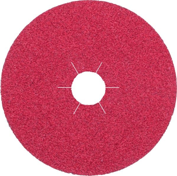 Klingspor FS 964 fibre discs ceramic, 125 x 22 mm grain 60 star shaped hole Pack of 25