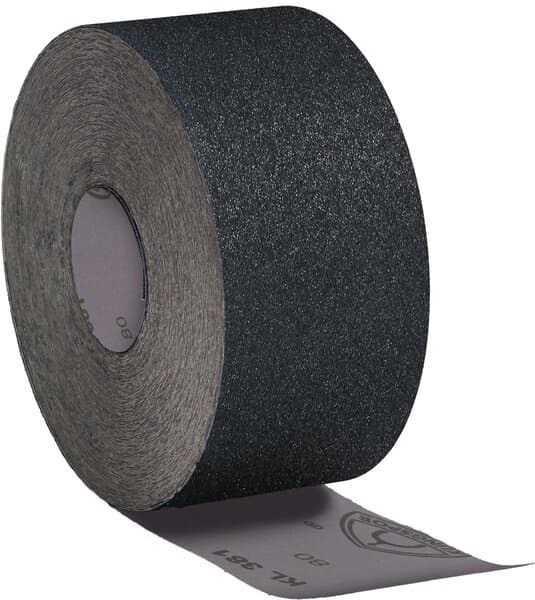 Klingspor KL 381 J rolls, 50 x 50000 mm grain 80