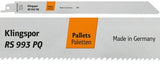 Klingspor RS 993 PQ Special bi-metal reciprocating saw blades 230 x 19 x 0,9 mm Pack of 5