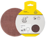 Klingspor AN 400 screen discs self-fastening, 225 mm grain 120, D.I.Y.-packaged with tab Pack of 25