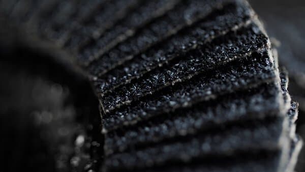 Klingspor SMT 624 abrasive flap discs, 115 x 22,23 mm grain 120 convex Pack of 10