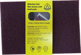 Klingspor NPA 400 non-woven web sheets, 152 x 229 mm Very fine General Purpose Aluminium oxide Pack of 20