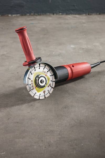 Klingspor DT 600 U diamond cutting blades, 230 x 2,6 x 22,23 mm 30 segments 20 x 2,6 x 9 mm, short serration